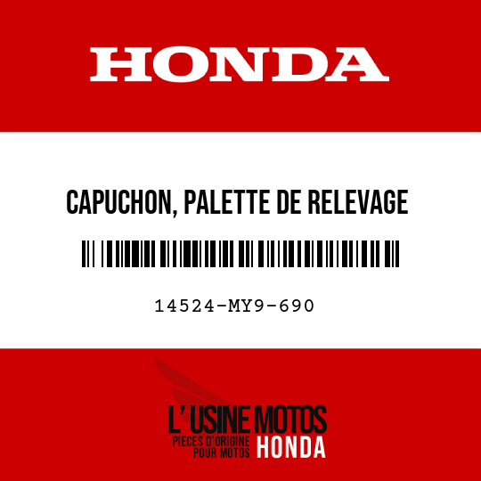 image de 14524-MY9-690 CAPUCHON, PALETTE DE RELEVAGE