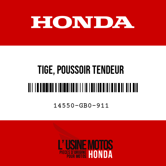 image de 14550-GB0-911 TIGE, POUSSOIR TENDEUR