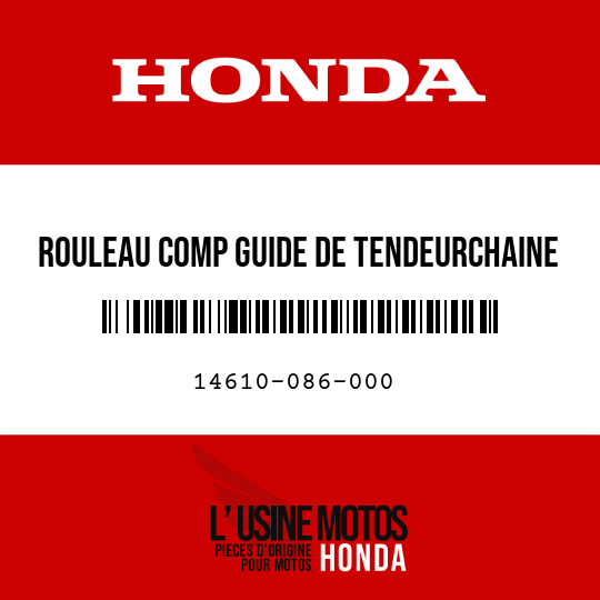 image de 14610-086-000 ROULEAU COMP GUIDE DE TENDEURCHAINE DE CAMES
