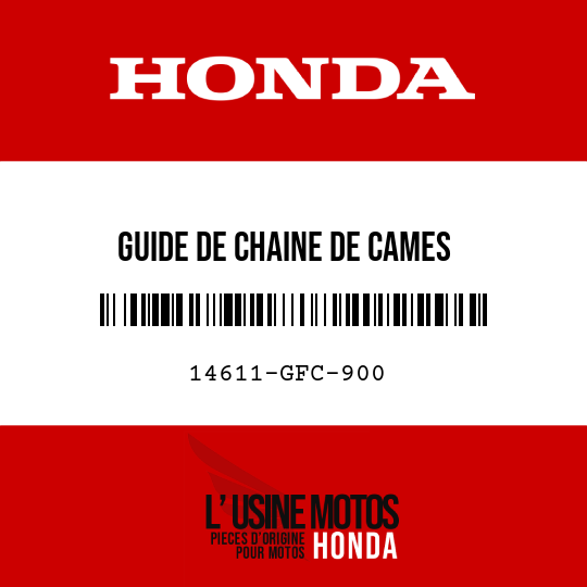 image de 14611-GFC-900 GUIDE DE CHAINE DE CAMES