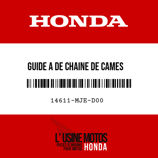 image de 14611-MJE-D00 GUIDE A DE CHAINE DE CAMES