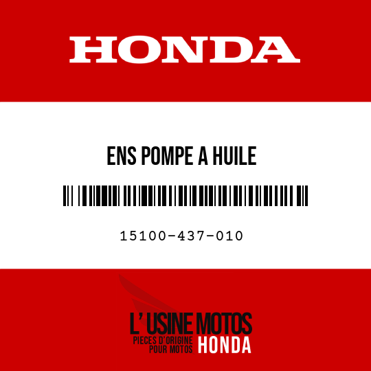 image de 15100-437-010 ENS POMPE A HUILE