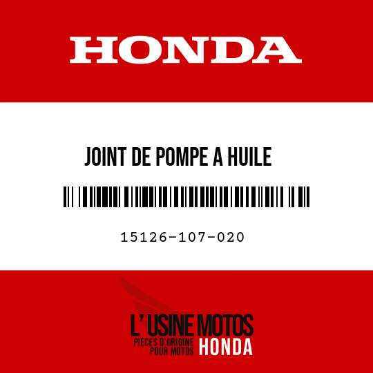 image de 15126-107-020 JOINT DE POMPE A HUILE