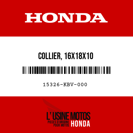 image de 15326-KBV-000 COLLIER, 16X18X10