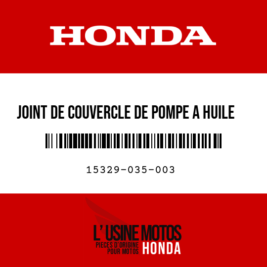 image de 15329-035-003 JOINT DE COUVERCLE DE POMPE A HUILE