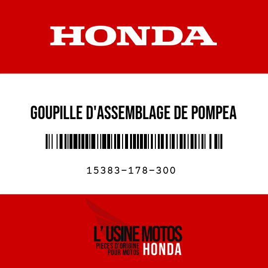 image de 15383-178-300 GOUPILLE D'ASSEMBLAGE DE POMPEA HUILE