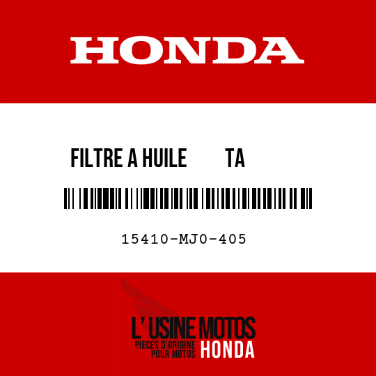 image de 15410-MJ0-405 FILTRE A HUILE         TA