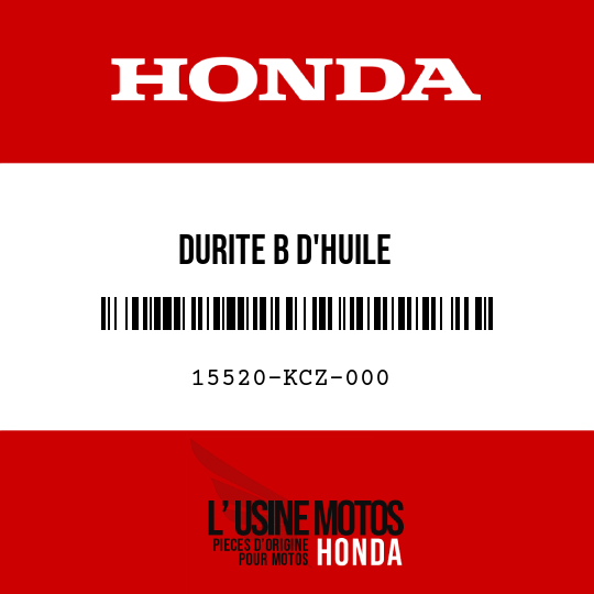 image de 15520-KCZ-000 DURITE B D'HUILE