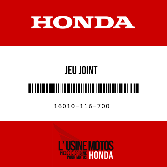 image de 16010-116-700 JEU JOINT