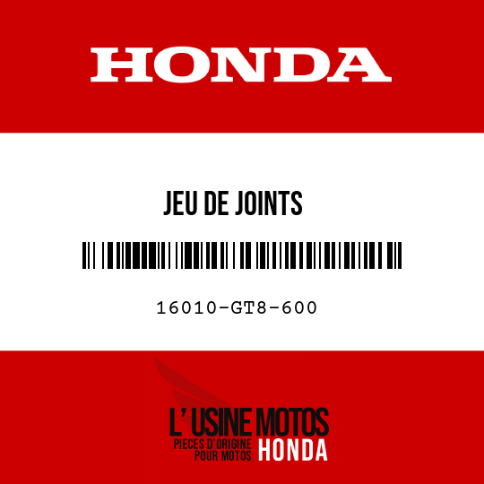 image de 16010-GT8-600 JEU DE JOINTS