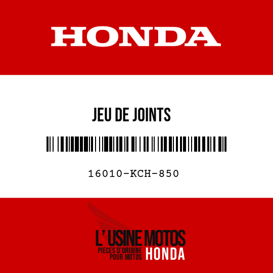 image de 16010-KCH-850 JEU DE JOINTS