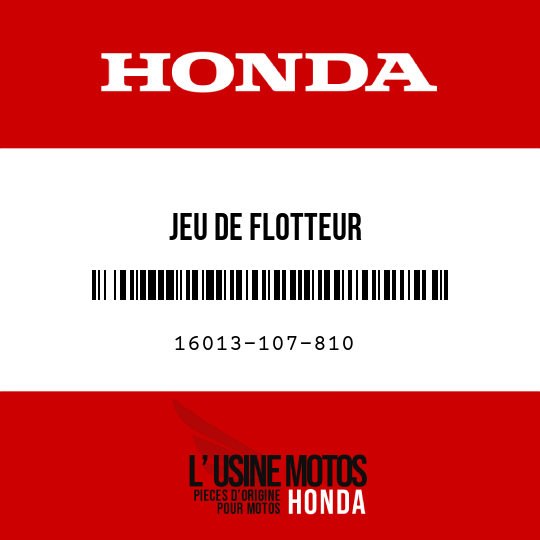 image de 16013-107-810 JEU DE FLOTTEUR