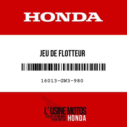 image de 16013-GW3-980 JEU DE FLOTTEUR