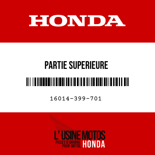 image de 16014-399-701 PARTIE SUPERIEURE