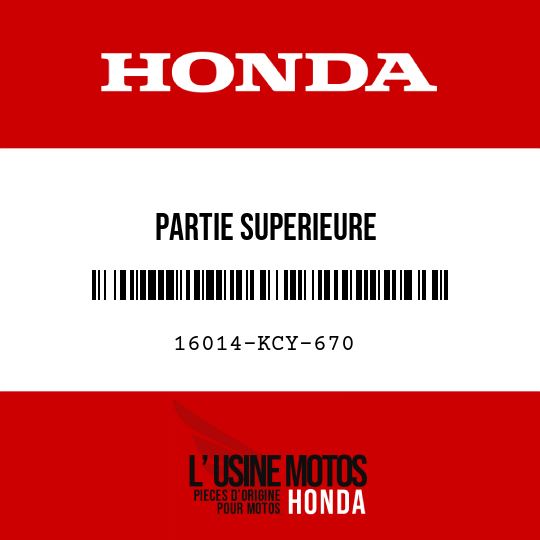 image de 16014-KCY-670 PARTIE SUPERIEURE