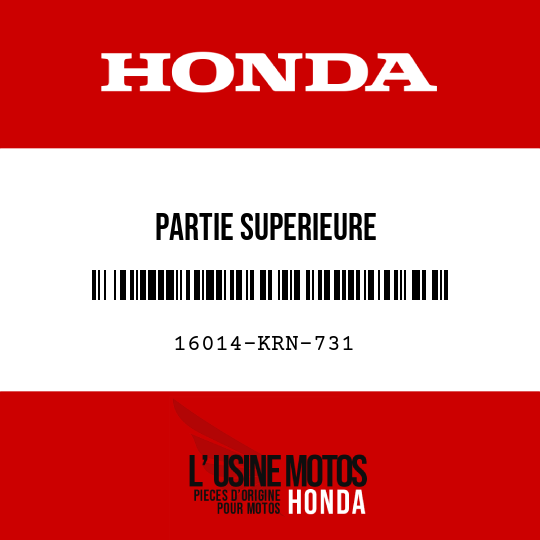 image de 16014-KRN-731 PARTIE SUPERIEURE