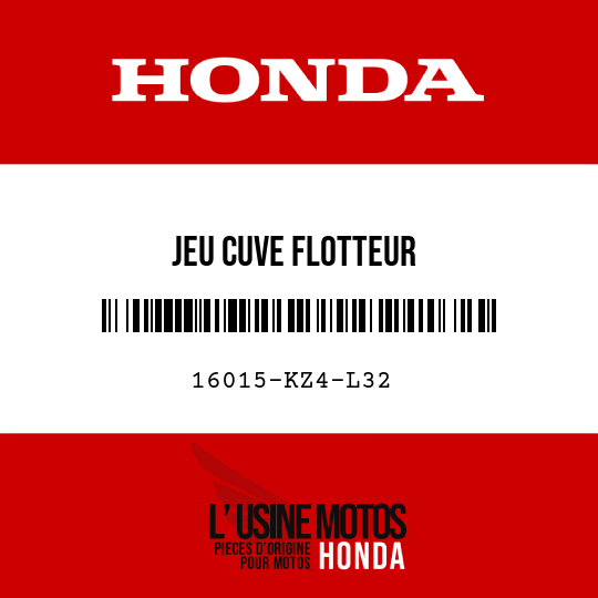 image de 16015-KZ4-L32 JEU CUVE FLOTTEUR