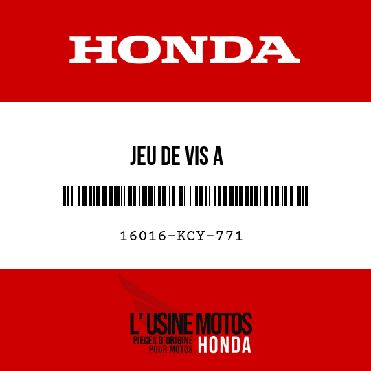 image de 16016-KCY-771 JEU DE VIS A