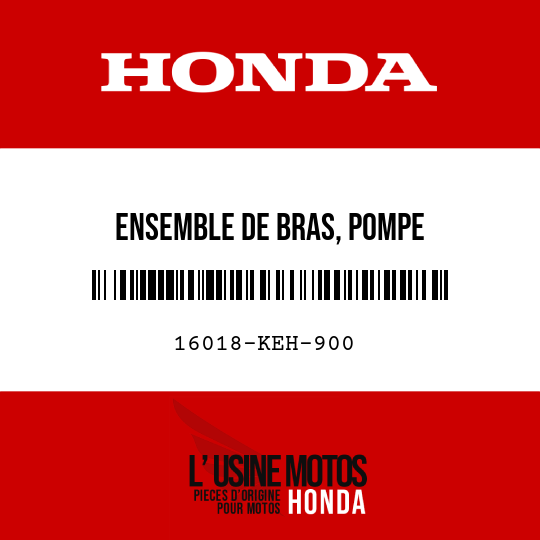 image de 16018-KEH-900 ENSEMBLE DE BRAS, POMPE