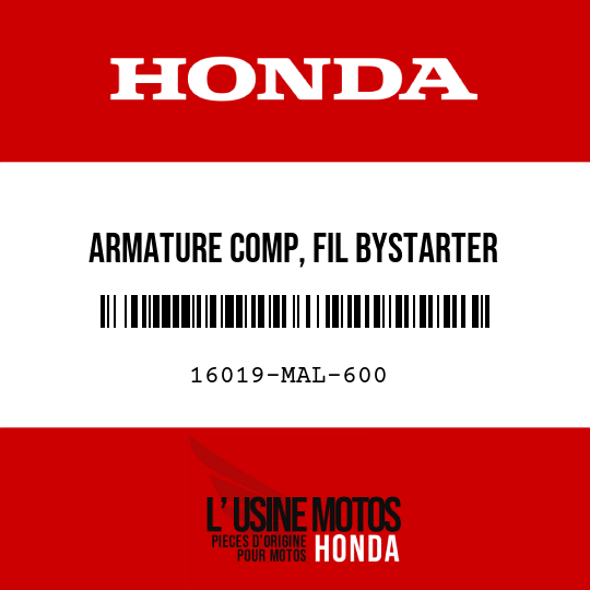 image de 16019-MAL-600 ARMATURE COMP, FIL BYSTARTER