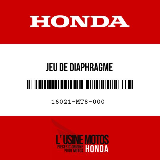 image de 16021-MT8-000 JEU DE DIAPHRAGME