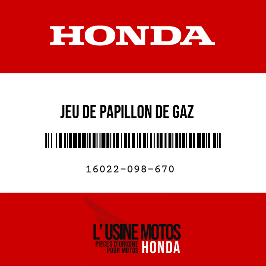 image de 16022-098-670 JEU DE PAPILLON DE GAZ