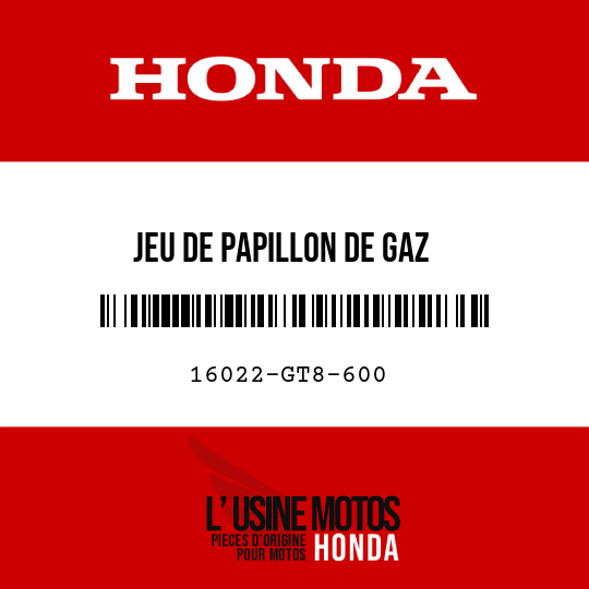 image de 16022-GT8-600 JEU DE PAPILLON DE GAZ