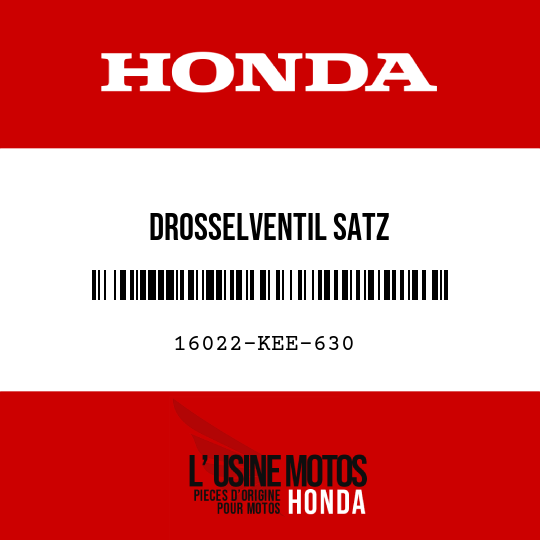 image de 16022-KEE-630 DROSSELVENTIL SATZ