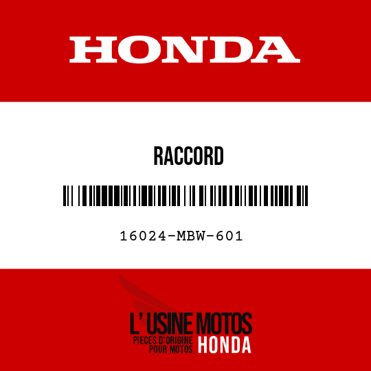 image de 16024-MBW-601 RACCORD