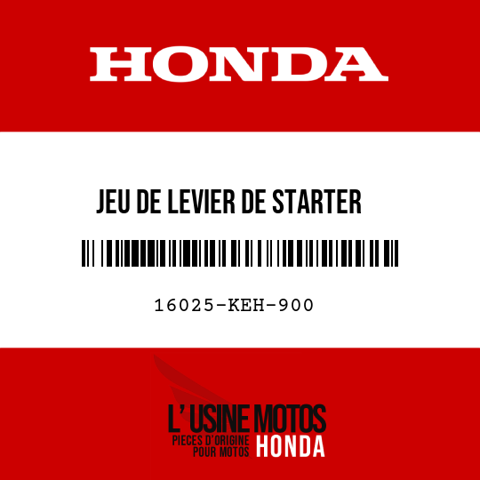 image de 16025-KEH-900 JEU DE LEVIER DE STARTER