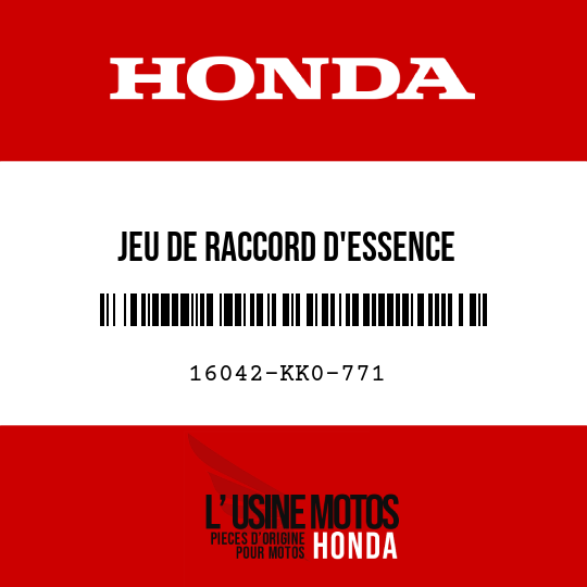 image de 16042-KK0-771 JEU DE RACCORD D'ESSENCE