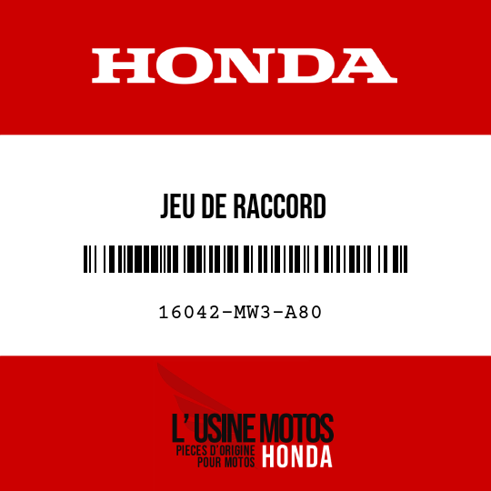 image de 16042-MW3-A80 JEU DE RACCORD