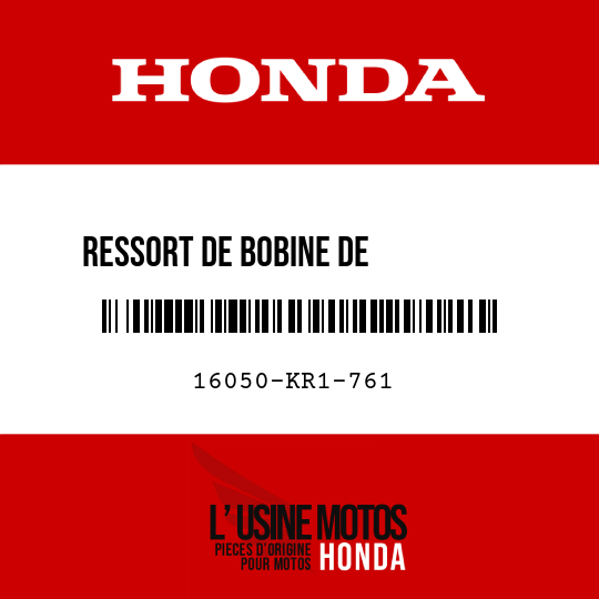 image de 16050-KR1-761 RESSORT DE BOBINE DE          COMPRESSION