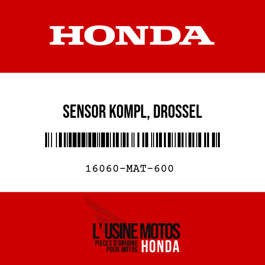 image de 16060-MAT-600 SENSOR KOMPL, DROSSEL