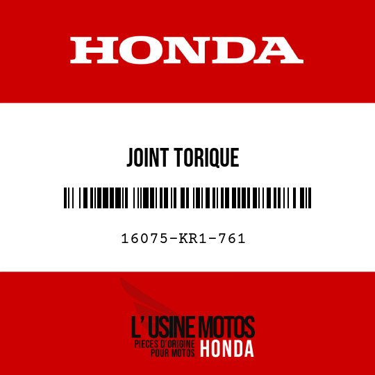 image de 16075-KR1-761 JOINT TORIQUE