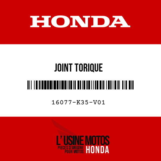 image de 16077-K35-V01 JOINT TORIQUE