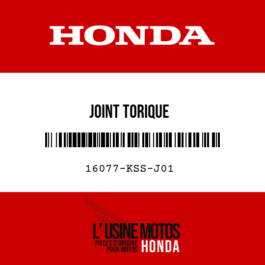 image de 16077-KSS-J01 JOINT TORIQUE