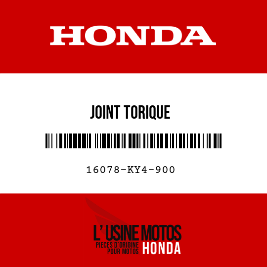 image de 16078-KY4-900 JOINT TORIQUE