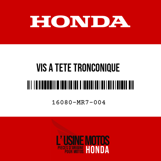 image de 16080-MR7-004 VIS A TETE TRONCONIQUE