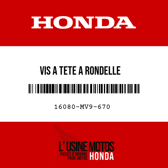 image de 16080-MV9-670 VIS A TETE A RONDELLE