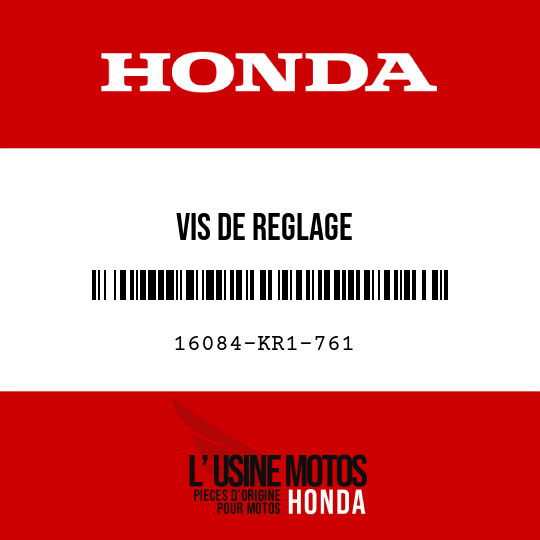 image de 16084-KR1-761 VIS DE REGLAGE