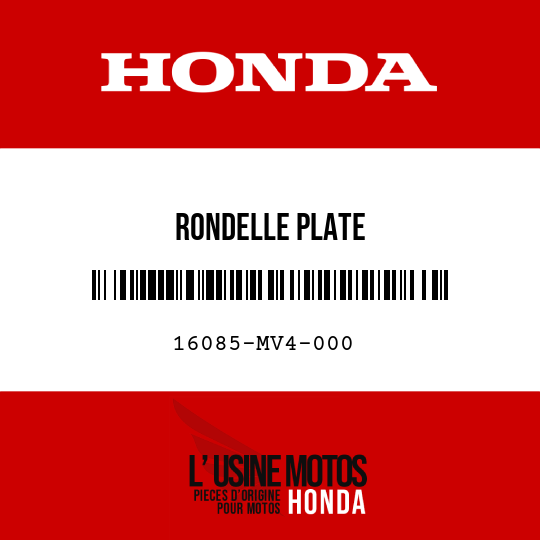 image de 16085-MV4-000 RONDELLE PLATE