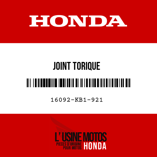 image de 16092-KB1-921 JOINT TORIQUE