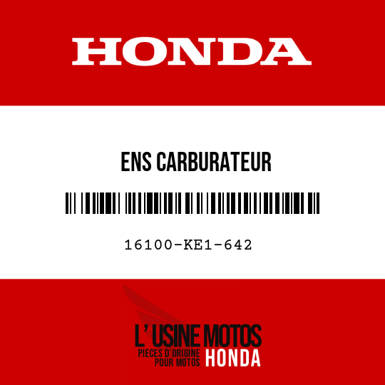 image de 16100-KE1-642 ENS CARBURATEUR
