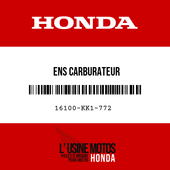 image de 16100-KK1-772 ENS CARBURATEUR