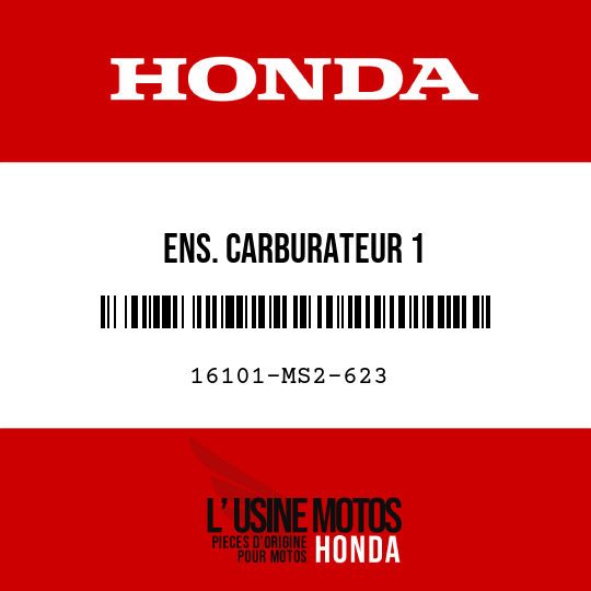 image de 16101-MS2-623 ENS. CARBURATEUR 1