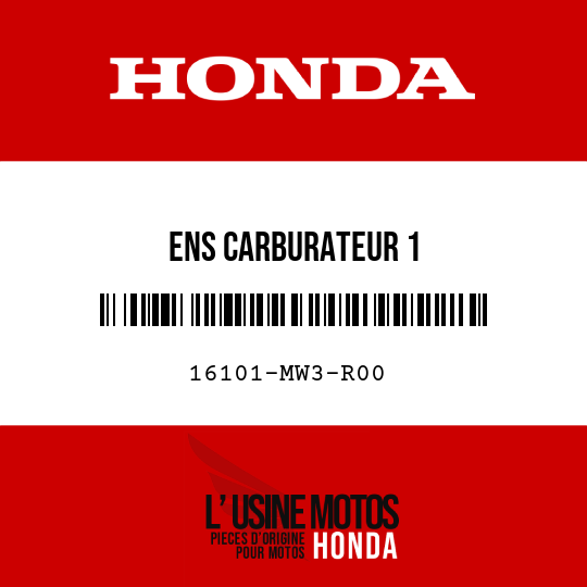 image de 16101-MW3-R00 ENS CARBURATEUR 1