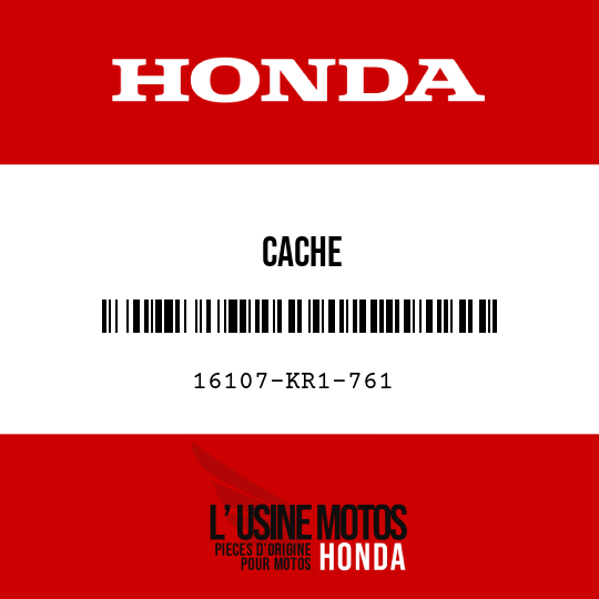 image de 16107-KR1-761 CACHE