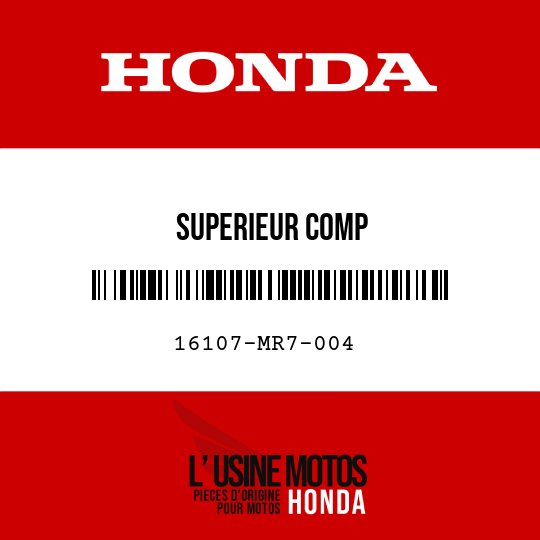 image de 16107-MR7-004 SUPERIEUR COMP