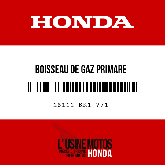 image de 16111-KK1-771 BOISSEAU DE GAZ PRIMARE